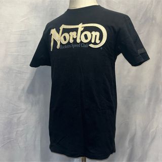 Norton - 古着✨Norton ノートン　Tシャツ メンズ　ストリート　刺繍　XL 黒