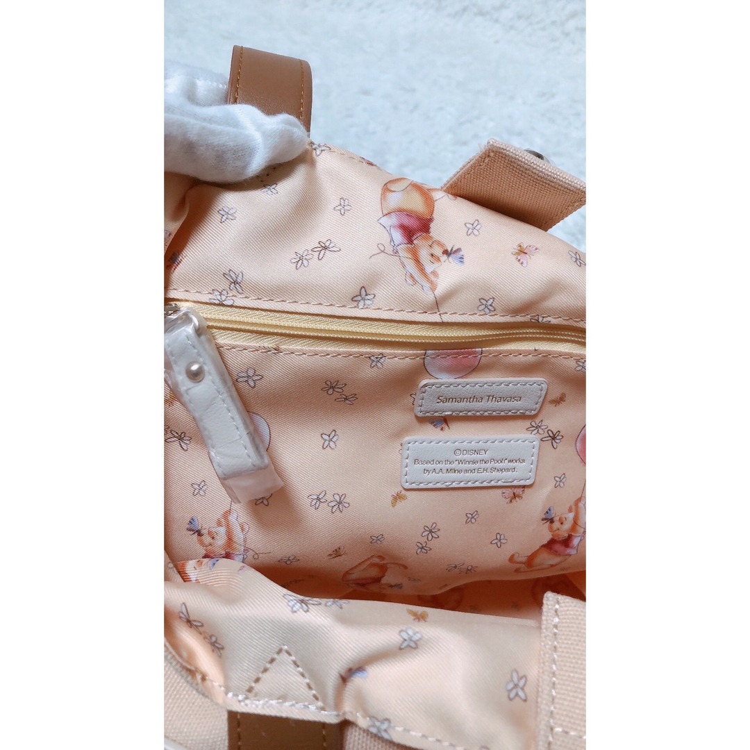 Samantha Thavasa(サマンサタバサ)の新品未使用品 サマンサタバサ  プーさん トート バッグ ロゴ レディースのバッグ(トートバッグ)の商品写真