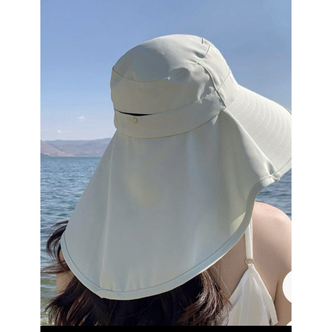 UVカット帽子 レディース ハット つば広 全方位日除け 通気性 薄手 レディースの帽子(ハット)の商品写真