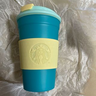 スターバックス(Starbucks)のスタバ　PLAタンブラー　ブルー　355ml(タンブラー)