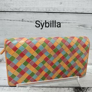 シビラ(Sybilla)のSybilla　シビラ　長財布　モザイク　カラフル　レディース(財布)