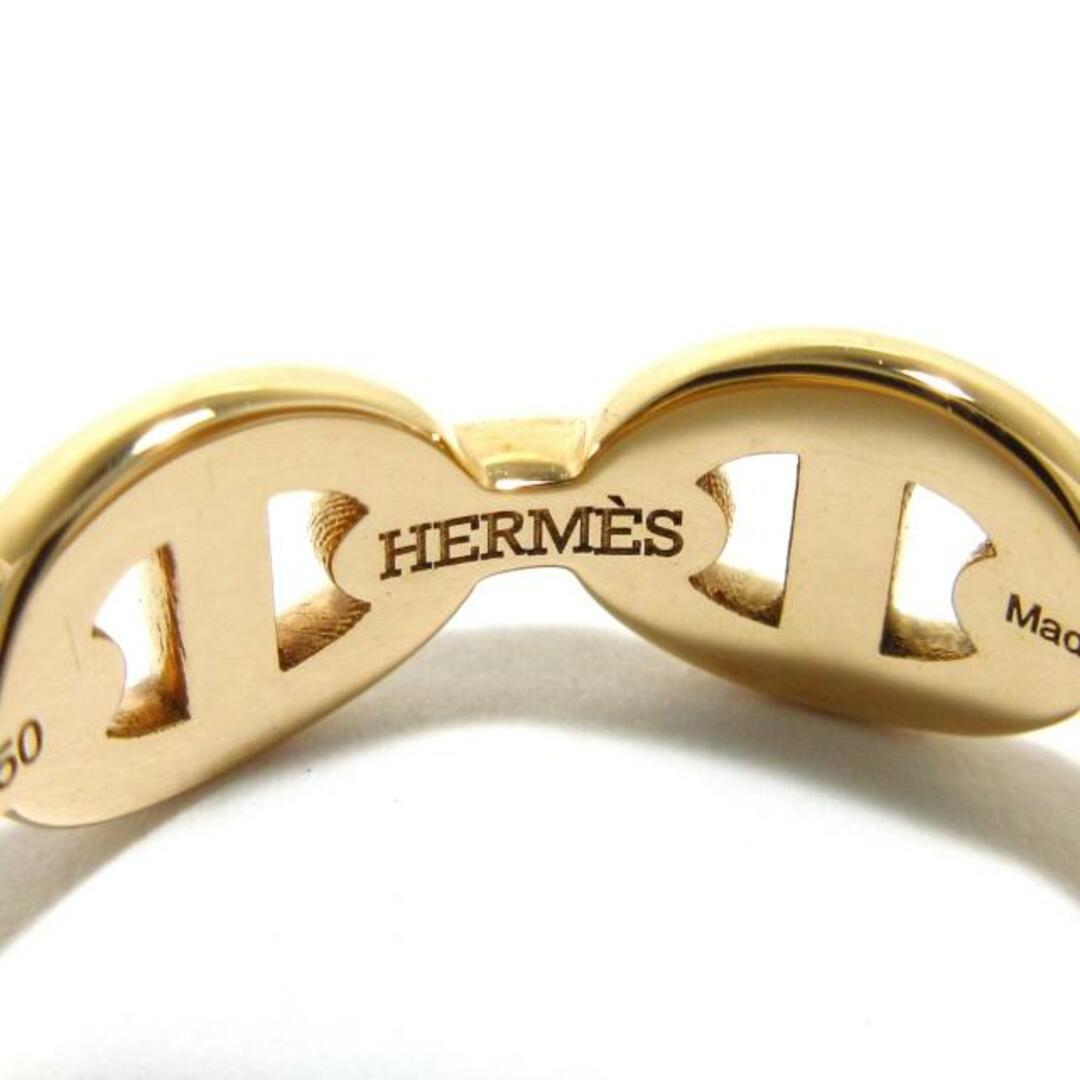 Hermes(エルメス)のHERMES(エルメス) リング 48美品  シェーヌダンクル アンシェネPM K18PG レディースのアクセサリー(リング(指輪))の商品写真