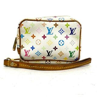 ルイヴィトン(LOUIS VUITTON)のLOUIS VUITTON(ルイヴィトン) ポーチ モノグラムマルチカラー トゥルースワピティ M58033 ブロン 合皮・レザー(ポーチ)