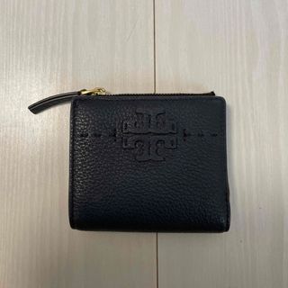 トリーバーチ(Tory Burch)のトリーバーチ　二つ折り財布　ブラック(財布)