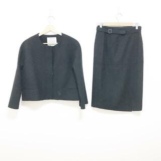 NEMIKA/NEMIKA by Leilian(ネミカ) スカートスーツ サイズ7 S レディース美品  黒×マルチ(スーツ)
