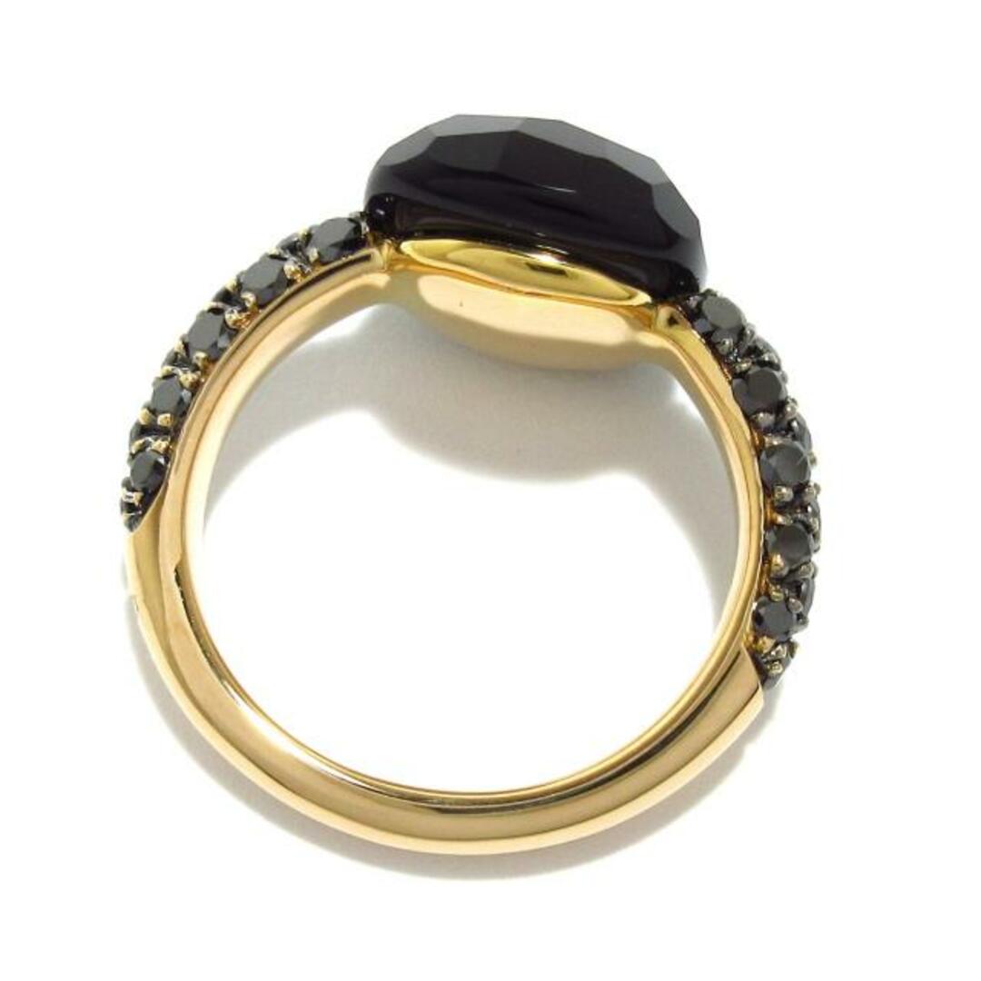 Pomellato(ポメラート)のPomellato(ポメラート) リング新品同様  カプリ リング K18PG×オニキス×ブラックダイヤモンド 黒 レディースのアクセサリー(リング(指輪))の商品写真