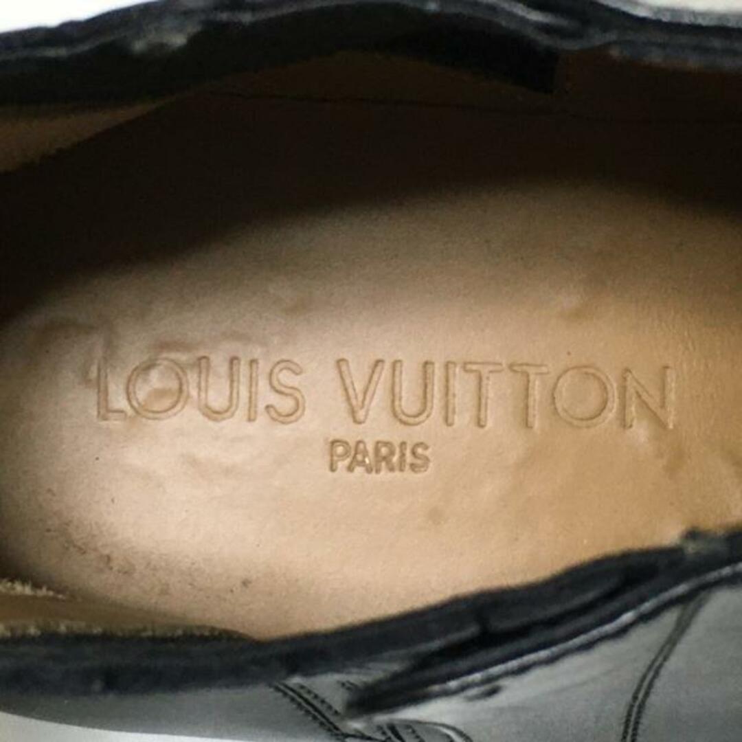 LOUIS VUITTON(ルイヴィトン)のLOUIS VUITTON(ルイヴィトン) ショートブーツ 7 メンズ - 黒 レザー メンズの靴/シューズ(ブーツ)の商品写真