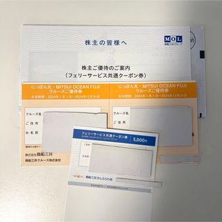 商船三井 株主優待券(その他)