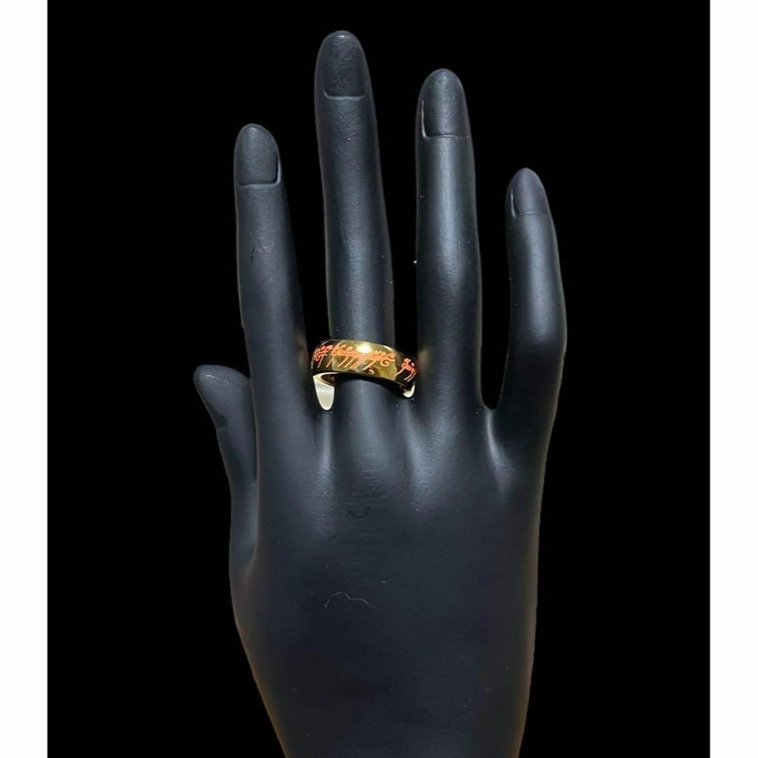 042b11 ゴールドリング指輪ゴールド　アクセサリー　韓国ジュエリー レディースのアクセサリー(リング(指輪))の商品写真