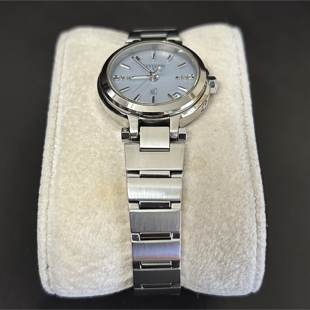 CITIZEN(シチズン)の極美品 シチズン クロスシー xC 電波ソーラー シルバー レディース レディースのファッション小物(腕時計)の商品写真