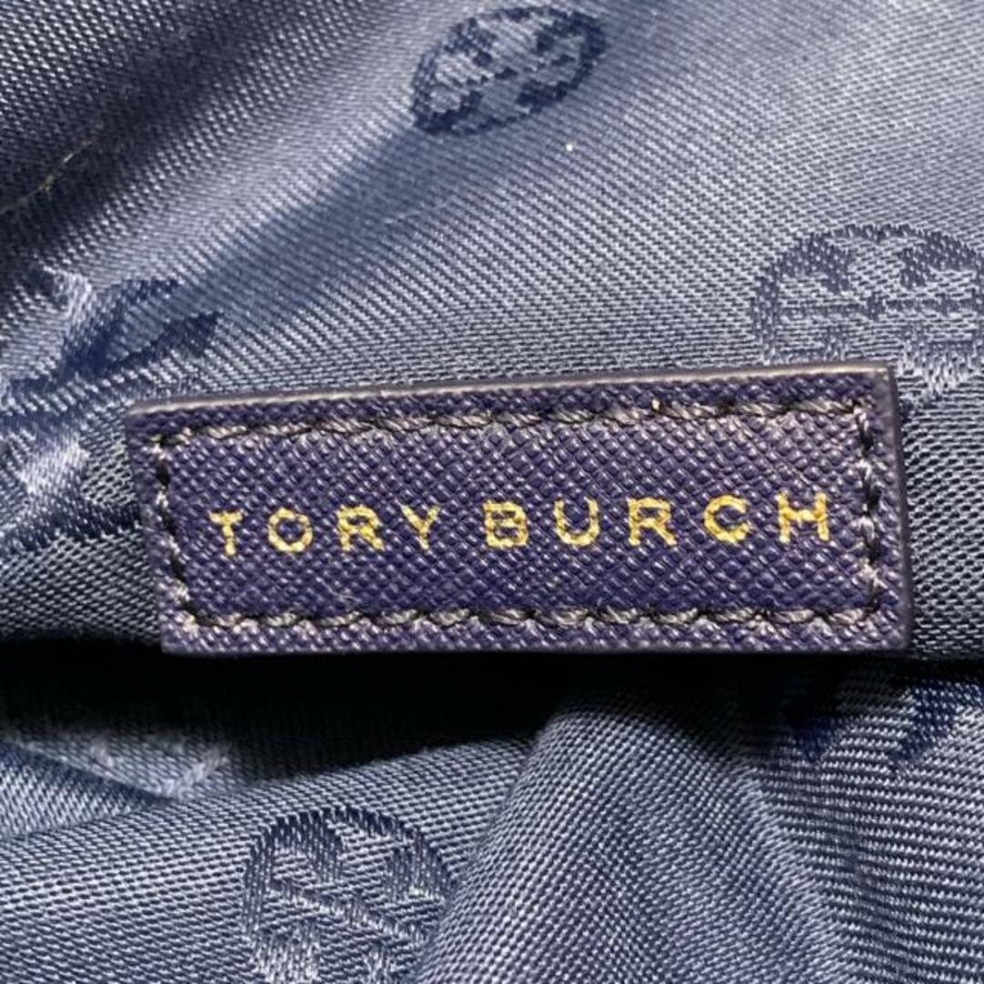 Tory Burch(トリーバーチ)のTORY BURCH(トリーバーチ) ショルダーバッグ - レッド×ライトブルー×マルチ ボーダー/折りたたみ ナイロン×レザー レディースのバッグ(ショルダーバッグ)の商品写真