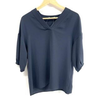 Theory luxe - theory luxe(セオリーリュクス) 半袖カットソー サイズ38 M レディース美品  - ダークネイビー Vネック