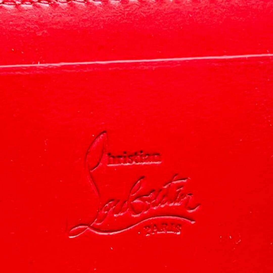 Christian Louboutin(クリスチャンルブタン)のCHRISTIAN LOUBOUTIN(クリスチャンルブタン) コインケース - ゴールド ラウンドファスナー/スタッズ レザー×金属素材 レディースのファッション小物(コインケース)の商品写真