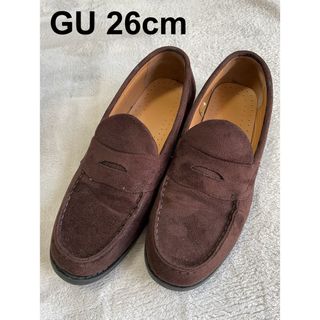 ジーユー(GU)のGU スエード ローファー 26cm(ブーツ)