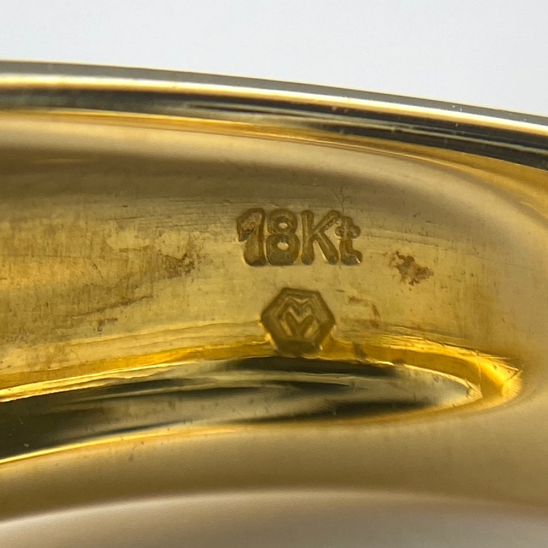 ファベルジェ エナメル リング 14.5号 K18 【中古】 レディースのアクセサリー(リング(指輪))の商品写真