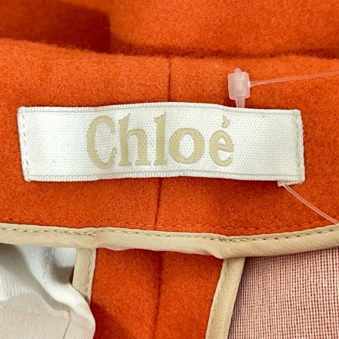 Chloe(クロエ)のChloe(クロエ) ハーフパンツ サイズ36 S レディース - オレンジ レディースのパンツ(ハーフパンツ)の商品写真