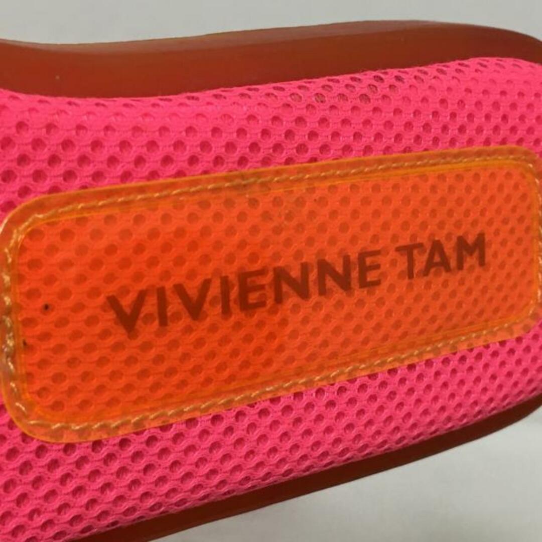 VIVIENNE TAM(ヴィヴィアンタム)のVIVIENNE TAM(ヴィヴィアンタム) サンダル レディース ピンク×オレンジ PVC(塩化ビニール)×化学繊維 レディースの靴/シューズ(サンダル)の商品写真