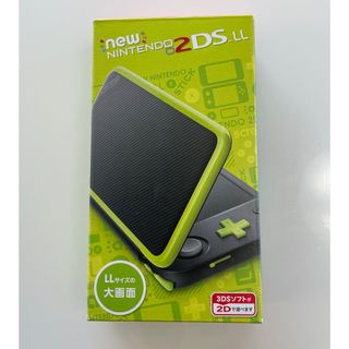 ニンテンドーDS(ニンテンドーDS)のNEW ニンテンドー 2DS LL ブラック/ライム(携帯用ゲーム機本体)