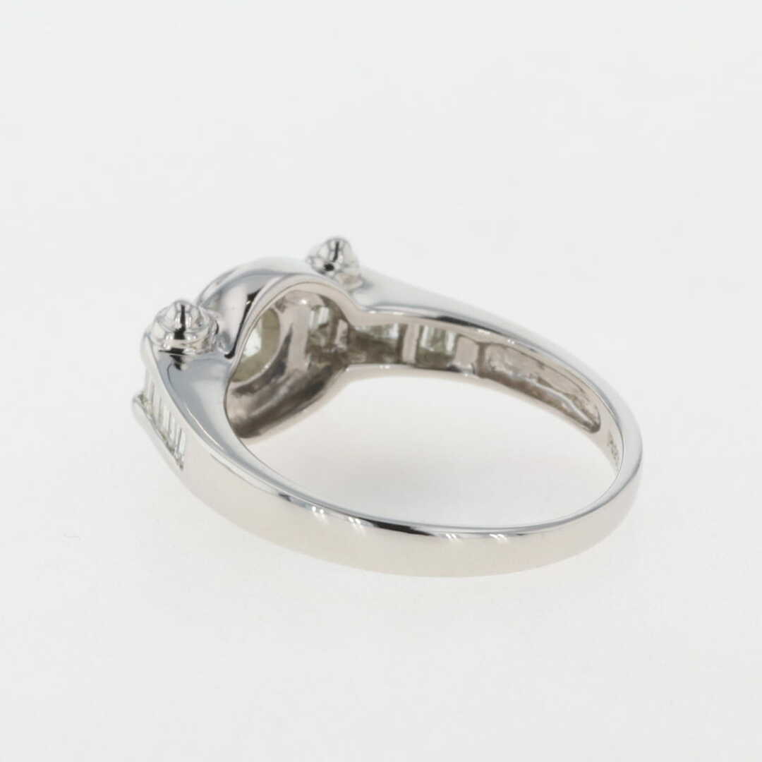 メレダイヤ デザインリング 16号 Pt900 【中古】 レディースのアクセサリー(リング(指輪))の商品写真