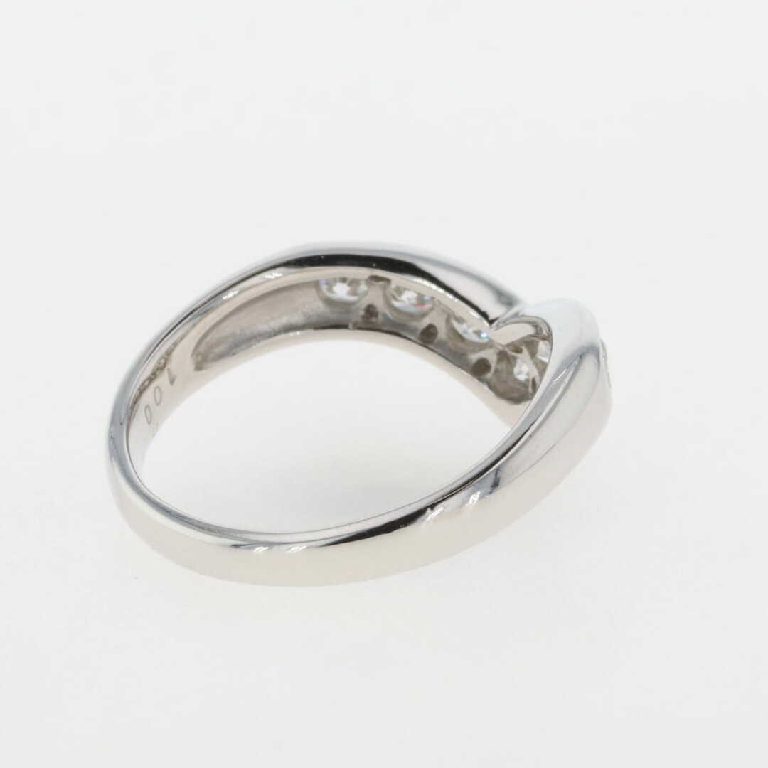 メレダイヤ デザインリング 17.5号 Pt900 【中古】 レディースのアクセサリー(リング(指輪))の商品写真