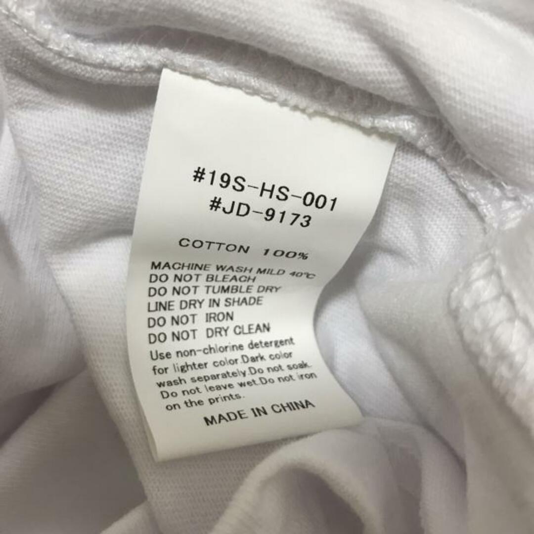 DANTON(ダントン)のDANTON(ダントン) ノースリーブTシャツ メンズ - 白 クルーネック メンズのトップス(Tシャツ/カットソー(半袖/袖なし))の商品写真