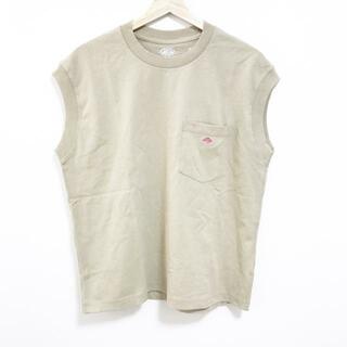 DANTON(ダントン) ノースリーブTシャツ サイズ36 S メンズ美品  - カーキ クルーネック