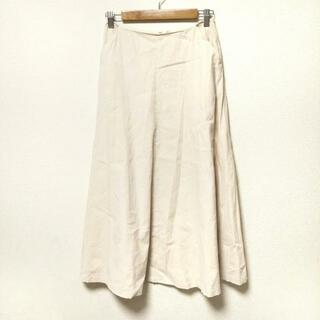 Sybilla(シビラ) ロングスカート サイズM レディース美品  - アイボリー