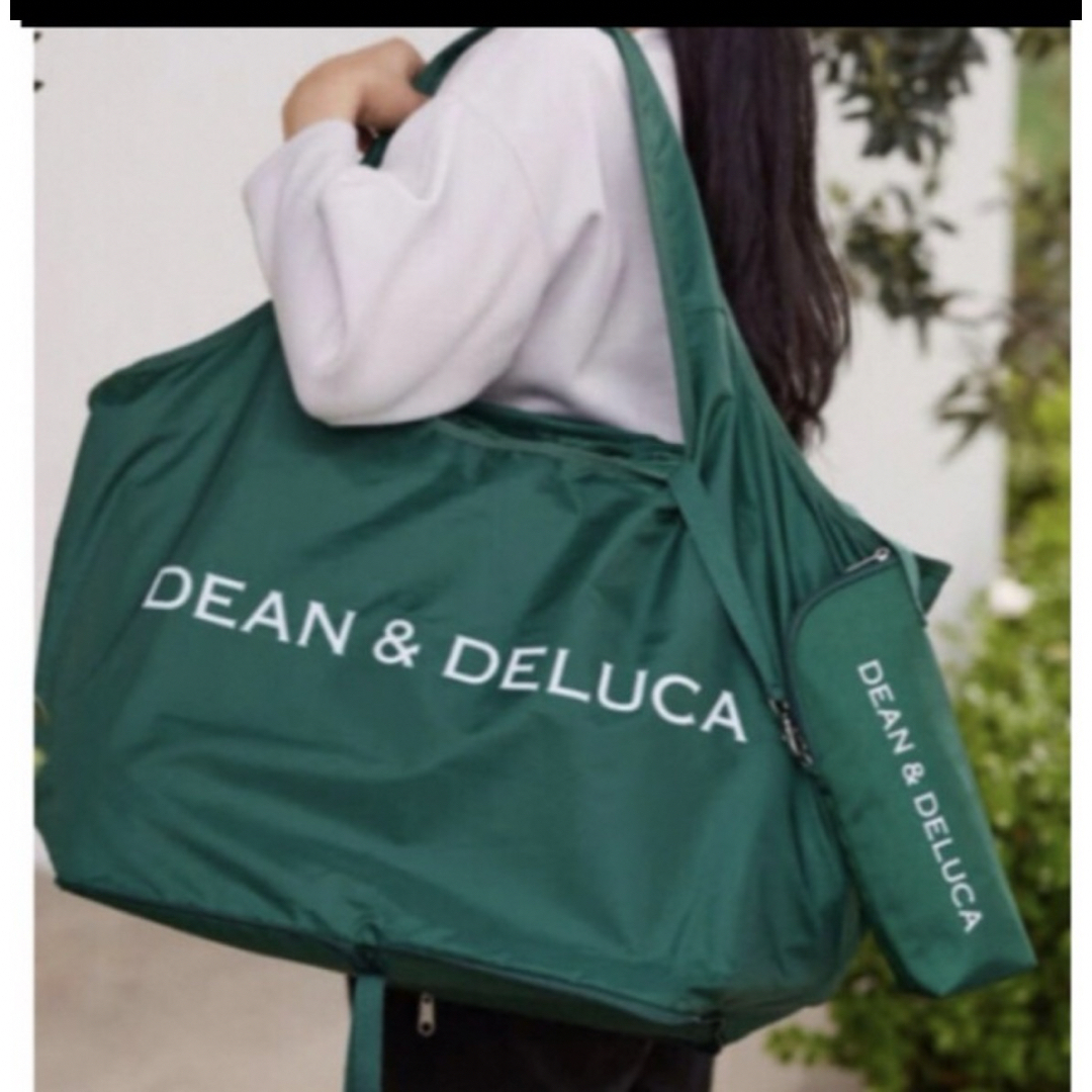 DEAN & DELUCA(ディーンアンドデルーカ)のDEAN＆DELUCAレジカゴバッグ＆ペットボトルポーチ レディースのバッグ(トートバッグ)の商品写真