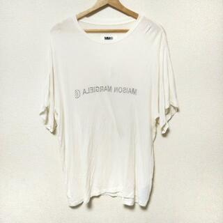 MM6(エムエムシックス) 半袖Tシャツ サイズM レディース美品  - アイボリー クルーネック