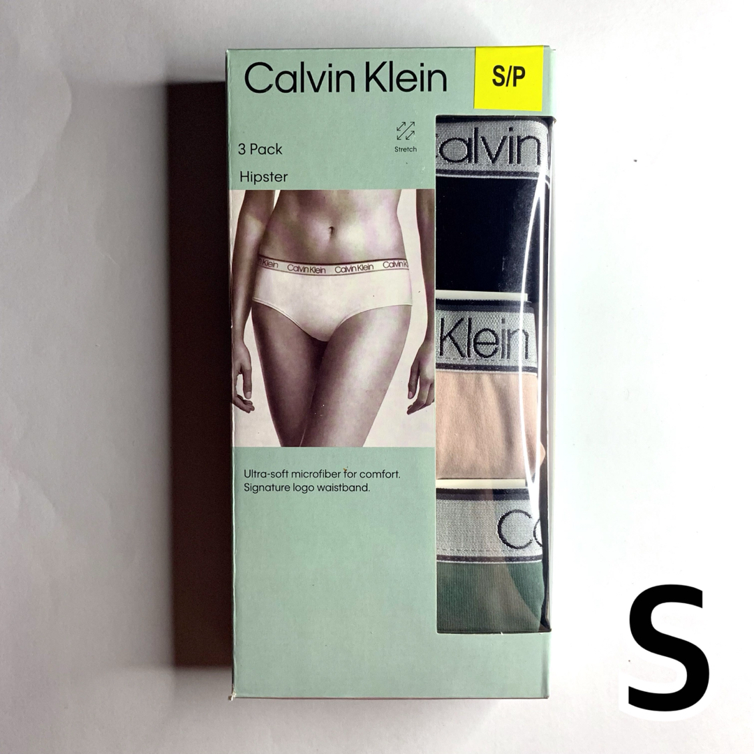 Calvin Klein(カルバンクライン)のCalvin Klein アンダーウェア Hipster Sサイズ  3枚セット レディースの下着/アンダーウェア(ショーツ)の商品写真
