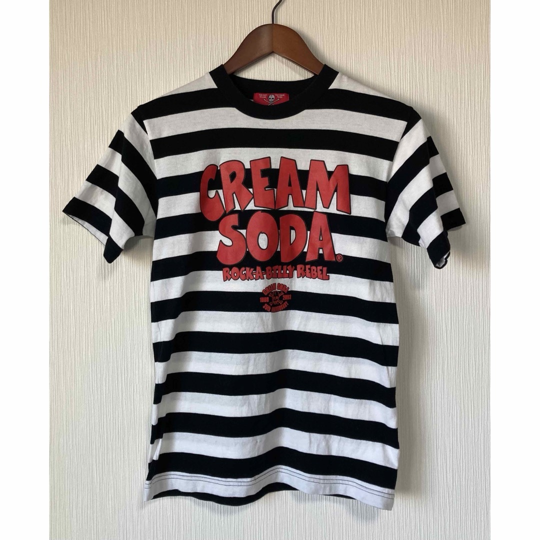 CREAM SODA クリームソーダ ボーダーTシャツ Ｓサイズ メンズのトップス(Tシャツ/カットソー(半袖/袖なし))の商品写真