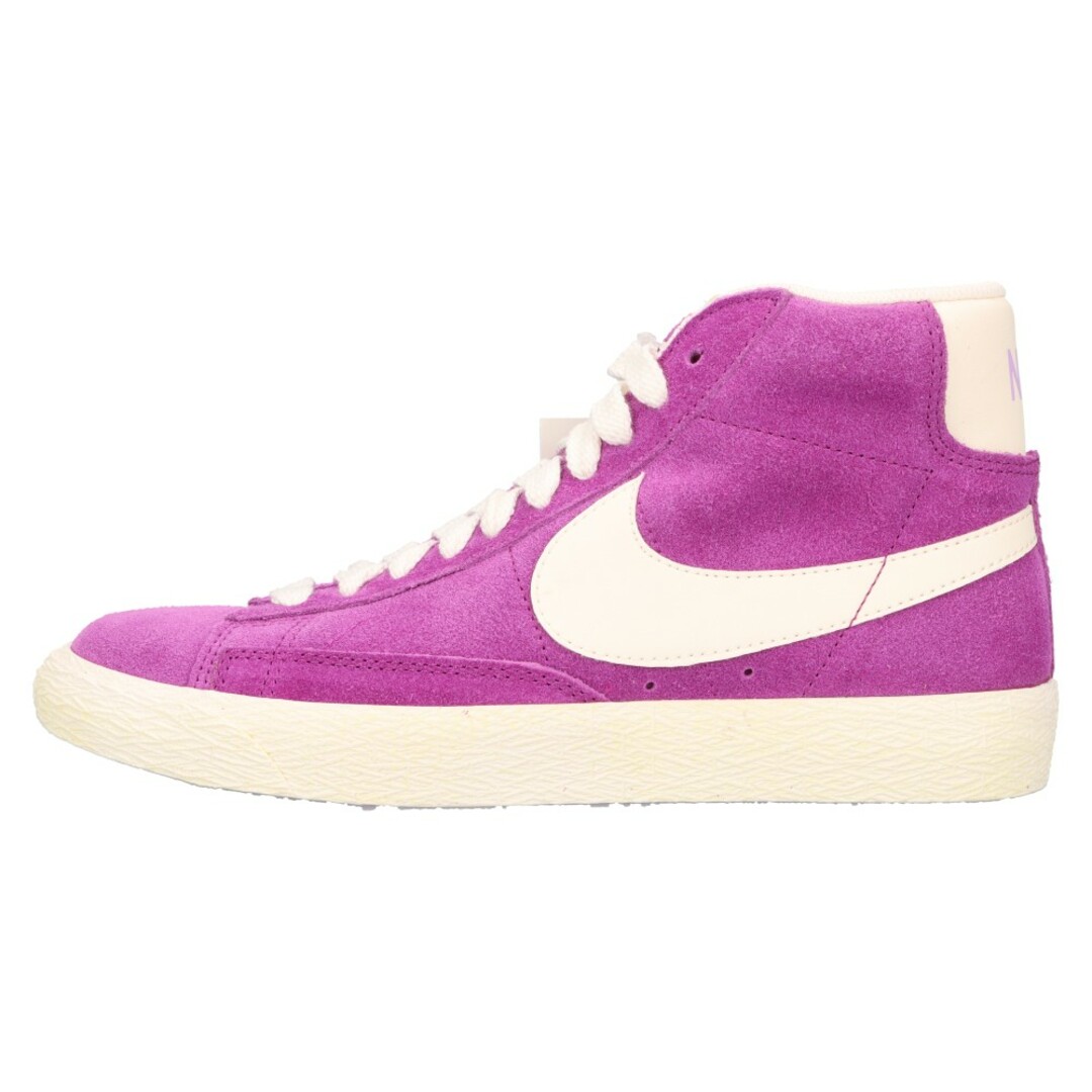 NIKE(ナイキ)のNIKE ナイキ WMNS BLAZER MID SUEDE ウィメンズ ブレーザー ミッド スエード ミッドカット スニーカー パープル US7/24cm 518171‐502 レディースの靴/シューズ(スニーカー)の商品写真