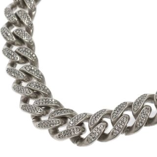 AVALANCHE アバランチ NECKCHAIN ジルコニアマイアミキューバンネックレス喜平チェーン シルバー