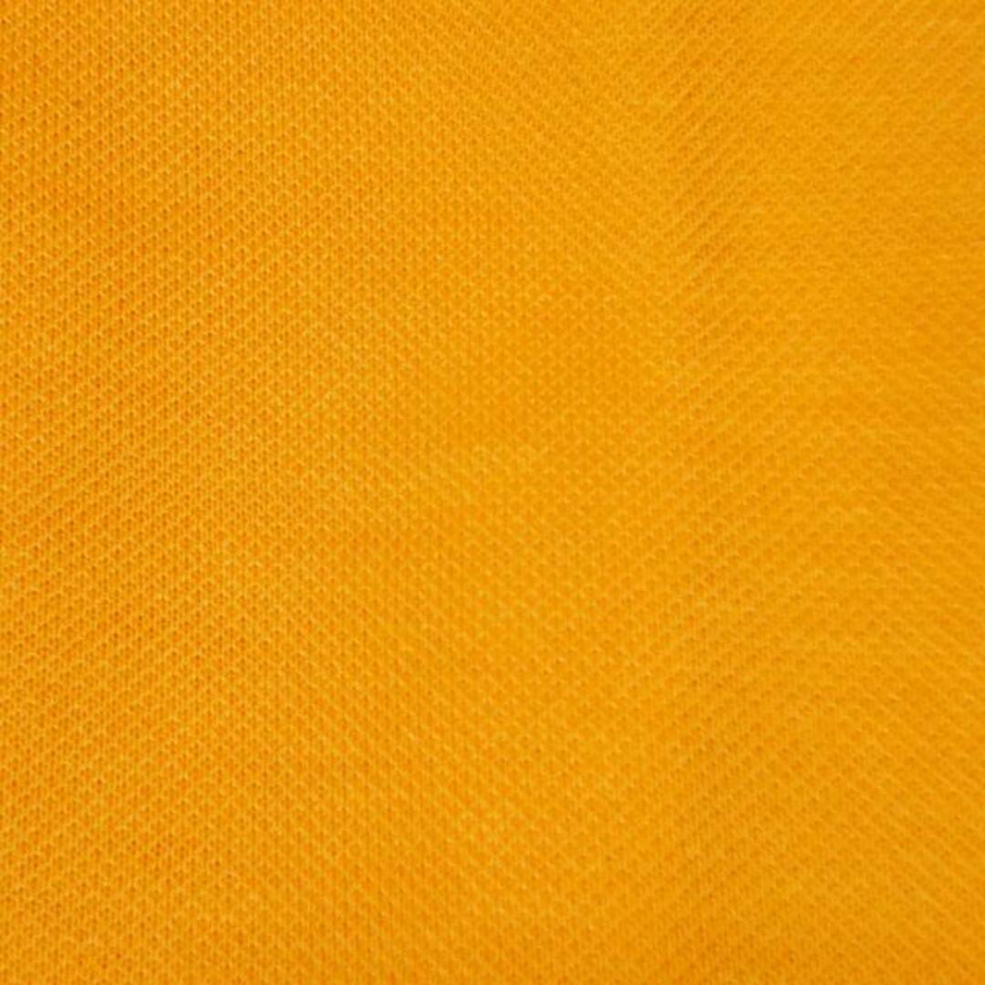 Salvatore Ferragamo(サルヴァトーレフェラガモ)のSalvatoreFerragamo(サルバトーレフェラガモ) 半袖ポロシャツ サイズM レディース美品  - オレンジ ガンチーニ レディースのトップス(ポロシャツ)の商品写真