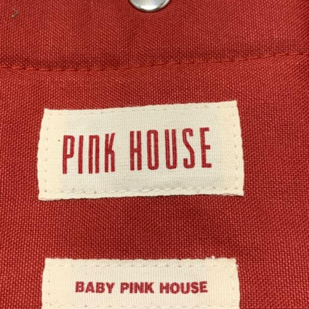 PINK HOUSE(ピンクハウス)のPINK HOUSE(ピンクハウス) トートバッグ - レッド ナイロン レディースのバッグ(トートバッグ)の商品写真