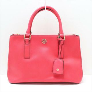 トリーバーチ(Tory Burch)のTORY BURCH(トリーバーチ) トートバッグ美品  - レッド レザー(トートバッグ)