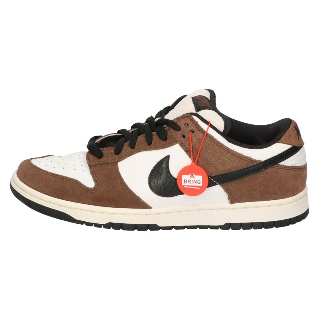 NIKE(ナイキ)のNIKE SB ナイキエスビー 【観賞用 2007年製】SB Dunk Low Trail End エスビーダンク トレイルエンド ローカットスニーカー ホワイト/ブラック/ブラウン 304292‐102 US10/28.0cm メンズの靴/シューズ(スニーカー)の商品写真