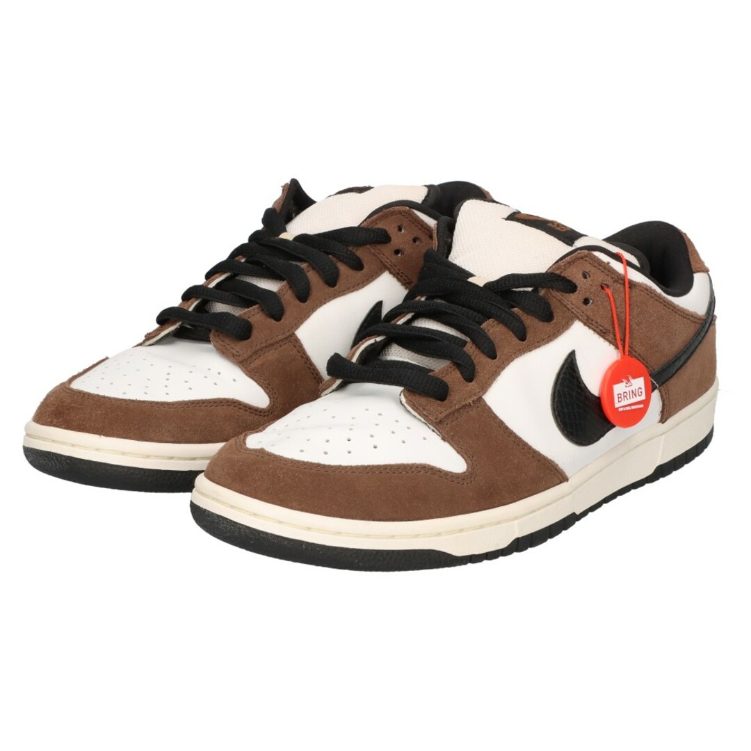 NIKE(ナイキ)のNIKE SB ナイキエスビー 【観賞用 2007年製】SB Dunk Low Trail End エスビーダンク トレイルエンド ローカットスニーカー ホワイト/ブラック/ブラウン 304292‐102 US10/28.0cm メンズの靴/シューズ(スニーカー)の商品写真