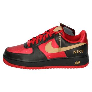 ナイキ(NIKE)のNIKE ナイキ BY YOU AIR FORCE 1 LOW バイユー エアフォース1 ローカットスニーカー DQ8124-991 US9.5/27.5cm レッド/ブラック(スニーカー)