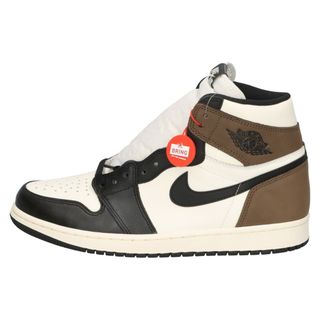 ナイキ(NIKE)のNIKE ナイキ AIR JORDAN 1 RETRO HIGH OG DARK MOCHA 555088-105 エアジョーダン1 レトロ ハイカットスニーカー シューズ ダークモカ ブラウン US10/28cm(スニーカー)