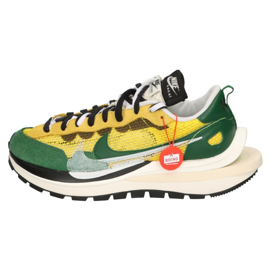 NIKE(ナイキ)のNIKE ナイキ ×sacai VAPOR WAFFLE CV1363-700 サカイ ヴェイパーワッフル ローカットスニーカー イエロー/グリーン US9.5/27.5cm メンズの靴/シューズ(スニーカー)の商品写真