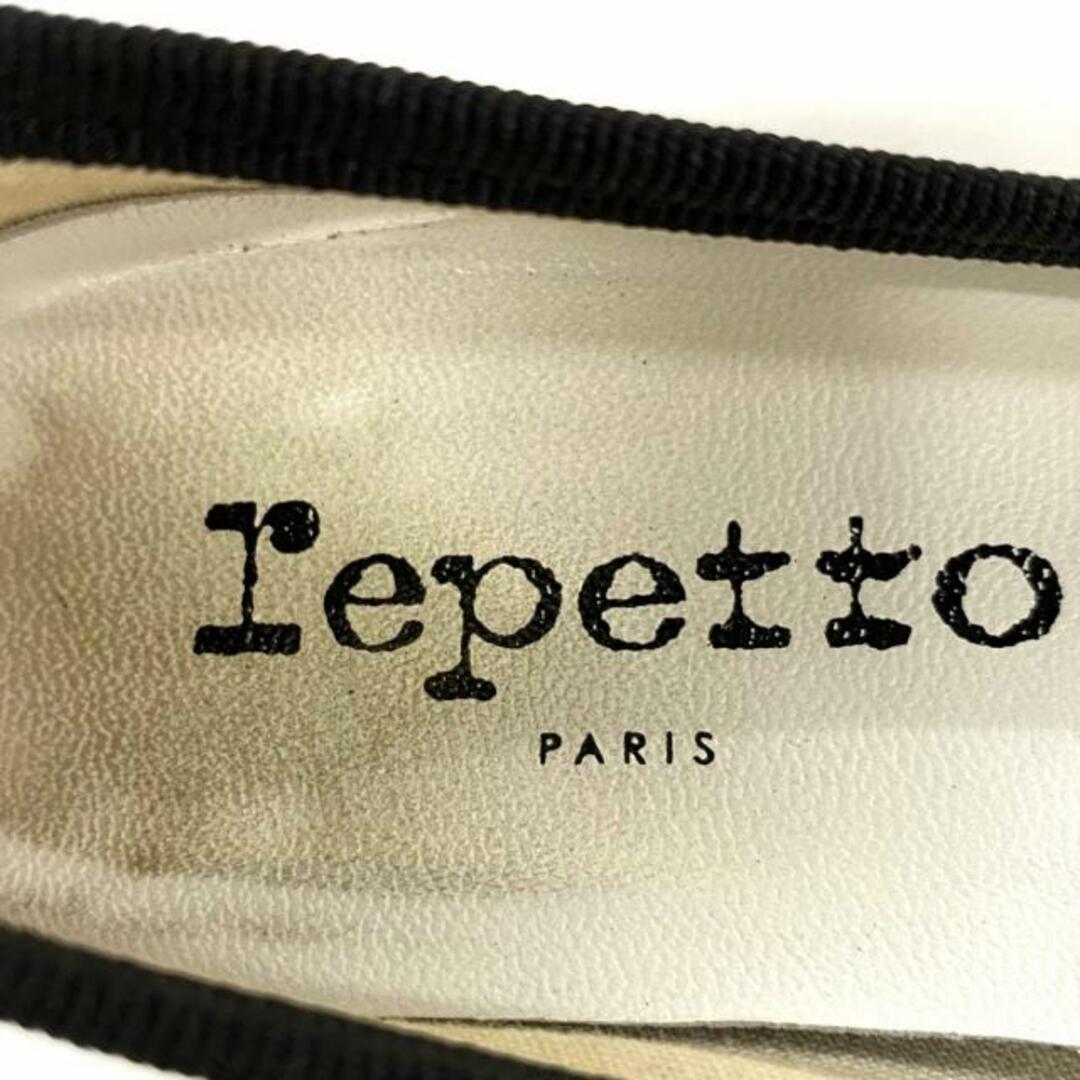 repetto(レペット)のrepetto(レペット) パンプス 36 レディース - 黒 リボン 化学繊維 レディースの靴/シューズ(ハイヒール/パンプス)の商品写真