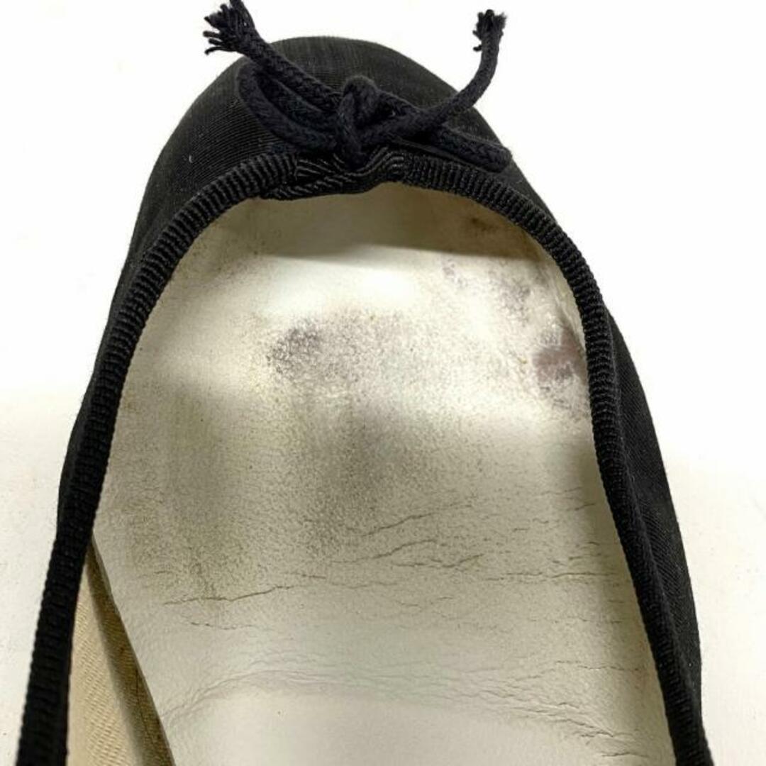repetto(レペット)のrepetto(レペット) パンプス 36 レディース - 黒 リボン 化学繊維 レディースの靴/シューズ(ハイヒール/パンプス)の商品写真