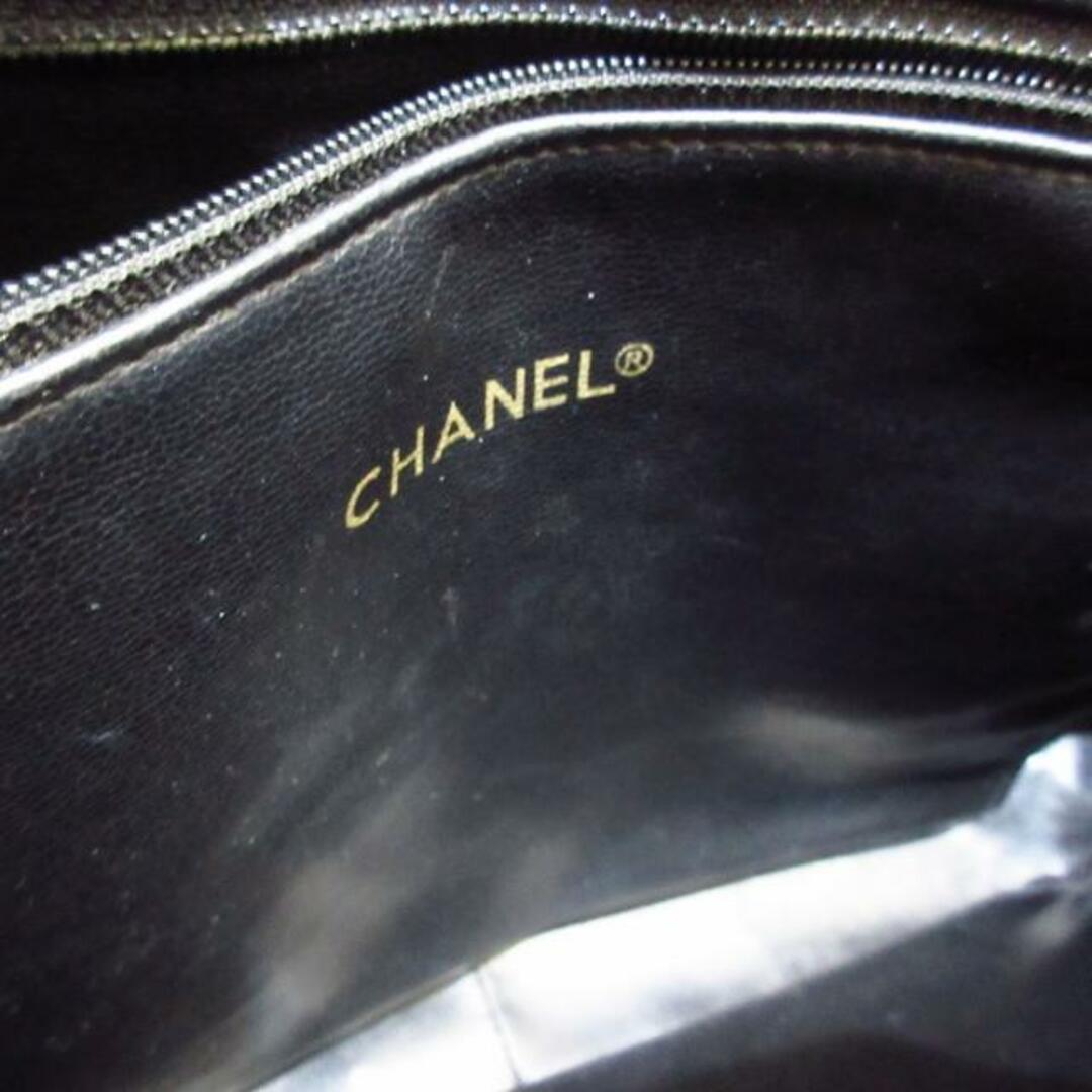 CHANEL(シャネル)のCHANEL(シャネル) トートバッグ レディース マトラッセ 黒 チェーンショルダー/ゴールド金具 ラムスキン レディースのバッグ(トートバッグ)の商品写真
