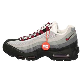 ナイキ(NIKE)のNIKE ナイキ AIR MAX 95 Pearl Grey Dark Beetroot エアマックス 95 パール グレーダーク ビートルート ローカットスニーカー グレー US10/28cm DQ9001-001(スニーカー)