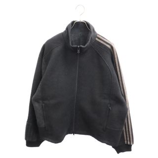 ワイスリー(Y-3)のY-3 ワイスリー ENGINEERED 3-STRIPES TRACK JACKET エンジニアード スリーストライプ トラックジャケット ブラック HN1968(フライトジャケット)