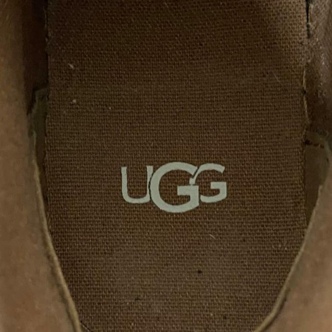 UGG(アグ)のUGG(アグ) スニーカー レディース マリーン ブーティ カウ プリント 1121811 ブラウン×黒×マルチ スエード×ハラコ レディースの靴/シューズ(スニーカー)の商品写真