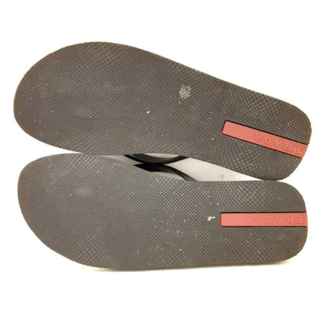 プラダスポーツ ビーチサンダル 37 - 黒 レディースの靴/シューズ(サンダル)の商品写真