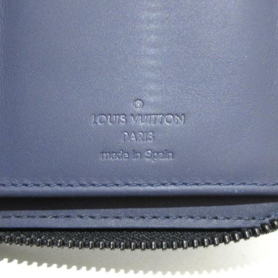 LOUIS VUITTON(ルイヴィトン)のLOUIS VUITTON(ルイヴィトン) 長財布 モノグラム・シャドウ ジッピーウォレットヴェルティカル M80423 ネイビーブルー モノグラム･シャドウ レザー（皮革の種類：牛革） レディースのファッション小物(財布)の商品写真