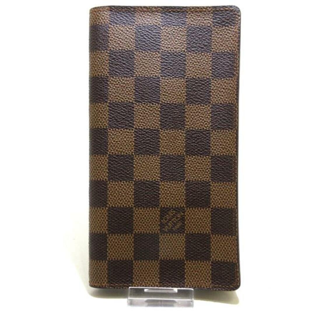 LOUIS VUITTON(ルイヴィトン)のLOUIS VUITTON(ルイヴィトン) 札入れ ダミエ ポルト カルト クレディ・円 N60825 エベヌ ダミエ レディースのファッション小物(財布)の商品写真